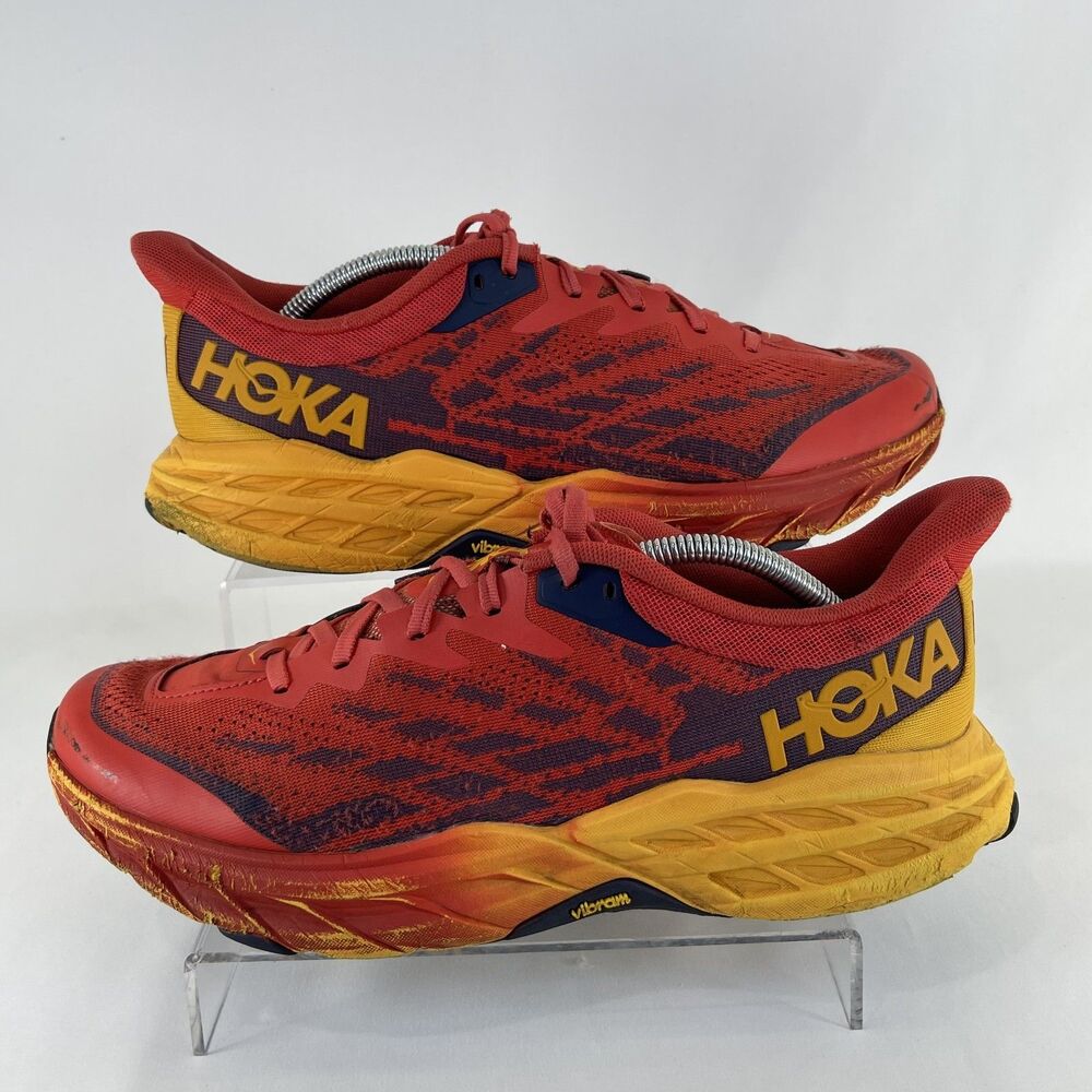 HOKA ONE ONE Men's Speedgoat 5 Running Shoes | 1123157 FRYL | Men's 11 D